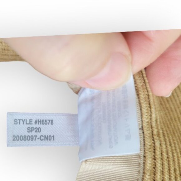 Madewell packable braided straw hat | floppy | beachy | travel | fun | OSFM | - Picture 9 of 11